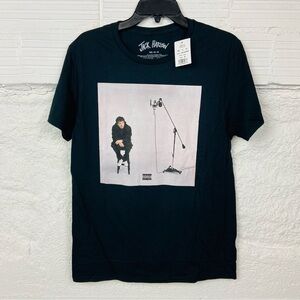 NWT JACK HARLOW black album cover short sleeve unisex  shirt size medium